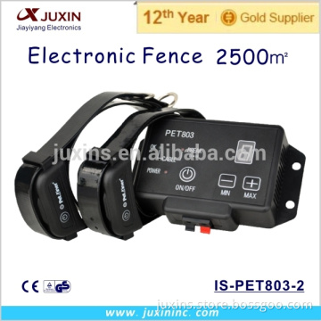 Reliable Rechargeable Shock Sound Electric Dog Fence with 2 Water-Resistant Collars 803-2
